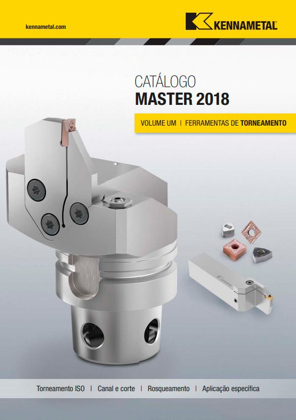 CATALOGO MASTER 2018 VOLUME UM FERRAMENTAS DE TORNEAMENTO