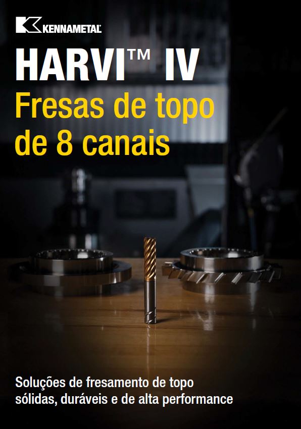 INOVAÇÕES 2024 02 – FRESAS DE TOPO 8 CANAIS - HARVI IV