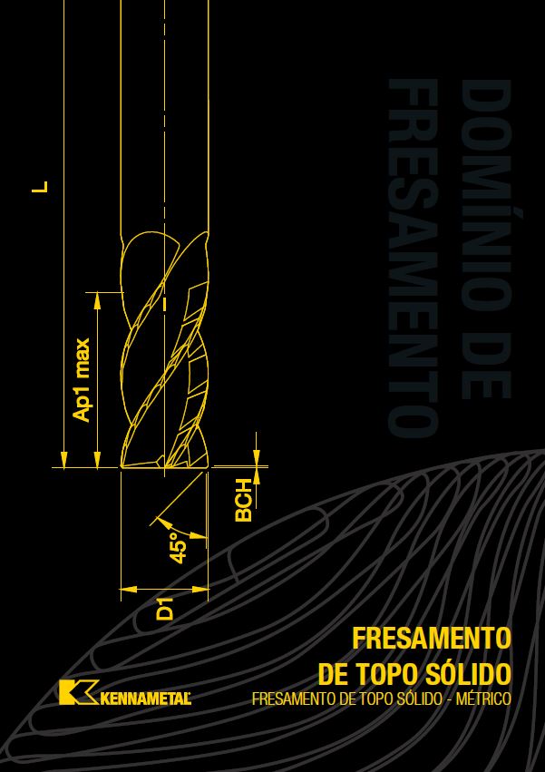 Fresamento de Topo Sólido
